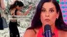 María Pía Copello casi sufre FUERTE CAÍDA en pleno evento y fans reaccionan: “Con la pierna rota, pero sencilla jamás”
