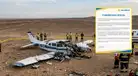 Tragedia en Nasca: Esto dijo la empresa aérea luego del fatídico accidente que dejó 13 fallecidos: "Hemos mantenido..."