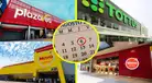 Antes de salir de compras este feriado, revisa los horarios de Plaza Vea, Metro, Wong y Tottus