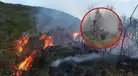 “No podemos solos”: comuneros de Cañaris en LAMBAYEQUE luchan contra INCENDIO FORESTAL que sigue avanzando