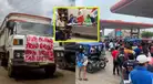 ¡PARO en Pucallpa llega a su FIN!: Transportistas LEVANTAN PROTESTA tras cinco días de bloqueos