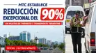OFICIAL | MTC reduce hasta 90% las MULTAS de tránsito: ¿Quiénes podrán pagar solo el 10% y qué infracciones quedan fuera?