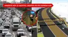 ¡CAMBIOS EN LA VÍA EXPRESA SUR! Desvíos durarán 180 días: ¿por dónde circularán los conductores desde este 27 de agosto?
