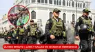 ÚLTIMO MINUTO | ¡Lima y Callao en EMERGENCIA 60 DÍAS por CRIMINALIDAD! ¿Qué cambia desde AHORA y qué derechos podrán ser RESTRINGIDOS?