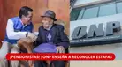 ¡ATENCIÓN, PENSIONISTAS! ONP advierte sobre ESTAFAS: ¿Cómo reconocer los mensajes FALSOS sobre pensiones? | REVISA AQUÍ
