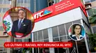 LO ÚLTIMO | Rafael Rey RENUNCIA al MTC por motivos de SALUD tras menos de dos meses y se despide: “Reitero mi gratitud...”
