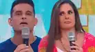 Rebeca Escribens tilda a Christian Domínguez de 'ADEFESIO' y protagonizan TENSO momento: "Qué pasó contigo, te caíste de la cuna..."