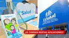 ¿YA NO PODRÁS AFILIARTE A ESSALUD? ¡ATENCIÓN! Suspenden nuevas afiliaciones al +Salud hasta 2027 | REVISA hasta cuándo