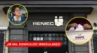¿VOTO GOLONDRINO? Reniec detecta 38 MIL cambios de domicilio IRREGULARES y los devuelve a su dirección anterior | ESTO PASARÁ EN LAS ELECCIONES
