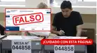 ¡ALERTA DE ESTAFA! ONPE advierte sobre un FALSO LINK de los S/165 para miembros de mesa: REVISA AQUÍ el enlace oficial