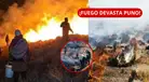 ¡EL FUEGO AVANZA EN PUNO! Incendios forestales dejan VÍCTIMAS y destruyen casi 30 MIL hectáreas | ESTO ESTÁ PASANDO