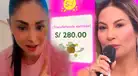 ¡NO SE QUEDA ATRÁS! Pamela Franco FACTURA con su polémico YAPEO de S/280, pero demanda a Pamela López por llamarla ‘CLANDESTINA’