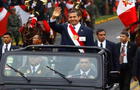 Ollanta Humala llegó a la Gran Parada Militar 