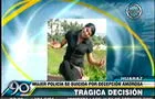 Huaraz: mujer policía se suicidó por una decepción amorosa