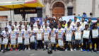 Copa Perú: EM Binacional recibe homenaje a su llegada a Arequipa
