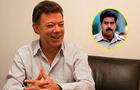 Juan Manuel Santos le dice a Nicolás Maduro que "estaba en cosas más importantes", tras ser acusado de atentado