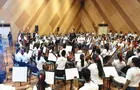 Sinfónica del Perú de Juan Diego Flores deleitó a pacientes del INSN San Borja