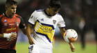 Boca Juniors, con Carlos Zambrano, empató 1-1 con Caracas FC  por Copa Libertadores