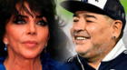 Diego Maradona y Verónica Castro tuvieron un romance, según expareja Ojeda [VIDEO]