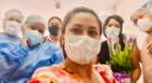 Arlette Contreras fue dada de alta después de 5 días: "Ahora a cumplir con las indicaciones médicas"