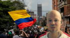 Residente retransmite protestas en Colombia y promete llevar imágenes a la ONU