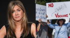 Si Jennifer Aniston es tu amiga y no te vacunas contra el COVID-19, dejará de hablarte