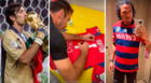 Gianluca Lapadula le regaló a Pedro Gallese la camiseta firmada de Gianluigi Buffon: “Sin palabras” [VIDEO]