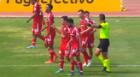 Manucci vs. Cristal: Irven Ávila rompe el empate y el Rimense cerró el primer tiempo ganando 1-0