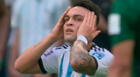 Argentina gritaba el gol de Lautaro Martínez, pero el VAR anula el gol por supuesto offside