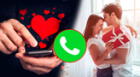 10 frases bonitas, cortas y románticas para dedicar en San Valentín por WhatsApp