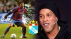 Ronaldinho llegará al Perú con toda su magia y tendrá partido de exhibición en Sporting Cristal