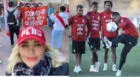Lucy Cabrera llegó a España para alentar a blanquirroja y tras agresiones bromea: "Los sacaré de la comisaría"