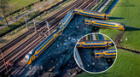 Países Bajos: tren de alta velocidad se descarrila en La Haya y deja al menos un muerto y 30 heridos