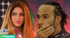 Shakira y Lewis Hamilton son tendencia y fans opinan: “Se le viene una canción”