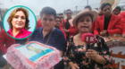 Haydée Raymundo llega a penal de mujeres con orquesta por cumpleaños de Abencia Meza: "Está delicada de salud"