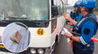 San Borja: conductor de cúster intenta sobornar con S/ 20 a fiscalizador de la ATU y todo quedó grabado