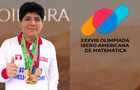 Orgullo peruano: joven gana medalla en Olimpiada Iberoamericana de Matemática y suma 14 a nivel internacional