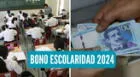 Bono Escolaridad 2024: consulta link, beneficiarios y cronograma de pagos