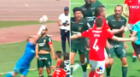Hernán Barcos se molesta por golpe en la cara y desafía a chilenos en el Alianza Lima vs. U. Católica