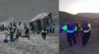 Tragedia en Arequipa: esta es la lista de pasajeros heridos tras caída de bus a un abismo