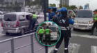 ATU dio detalles de cómo capturaron a chofer que intentó fugar con un policía colgado en su auto
