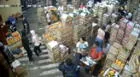 Delincuentes armados asaltaron a clientes y comerciantes de Mercado de Frutas de La Victoria