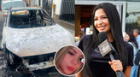 Vitteri Ponce de 'Exponiendo infieles' denuncia a pareja de exsaliente de quemarle el carro