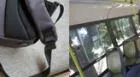 Pareja olvida mochila con dólares en bus, encuentran al chofer y pasa lo impensado