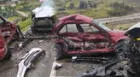Tragedia en Áncash: violento choque de vehículos deja dos heridos de gravedad en Recuay
