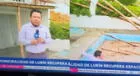 Reportero de Canal N se cae EN VIVO a la piscina de Susana Villarán en Lurín ¿Cómo así?