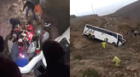 Tragedia en Ayacucho: Lista de heridos tras despiste de bus interprovincial con 40 pasajeros a bordo