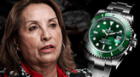 Dina Boluarte evitó responder sobre relojes Rolex y joyas Cartier en Mensaje a la Nación