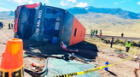 Accidente en Puno: Lista de heridos y fallecidos tras volcadura de un bus de la empresa Universal