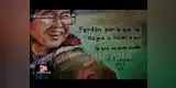 Alberto Fujimori pide perdón en un cuadro de pintura